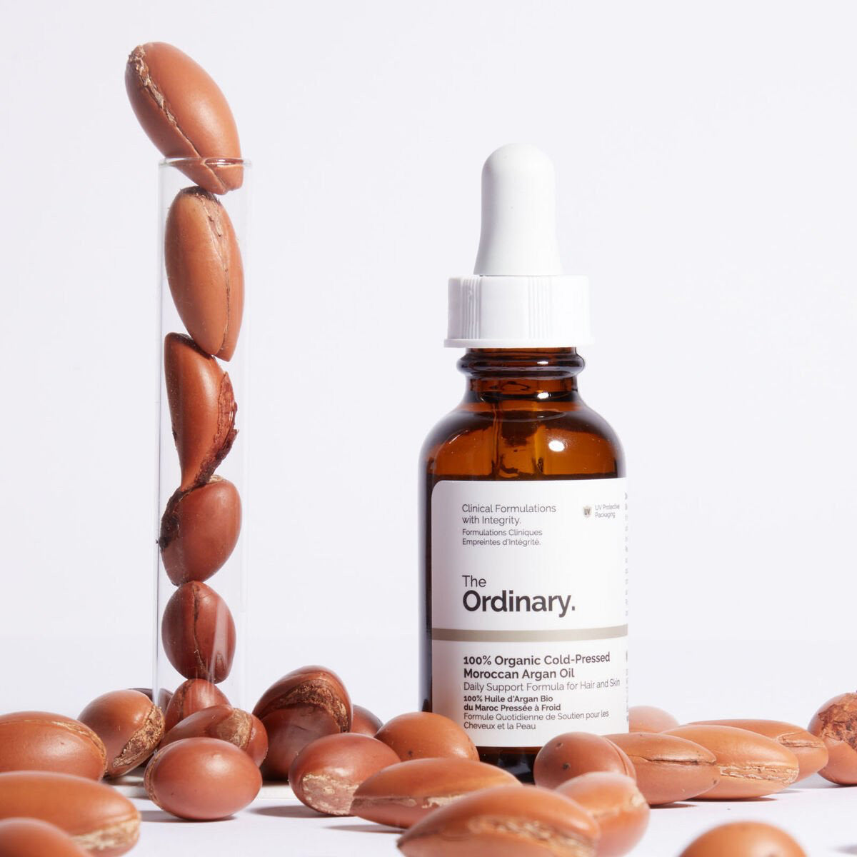 The Ordinary - 100% Organic Cold-Pressed Moroccan Argan Oil Fantastic Look Albania Tirana