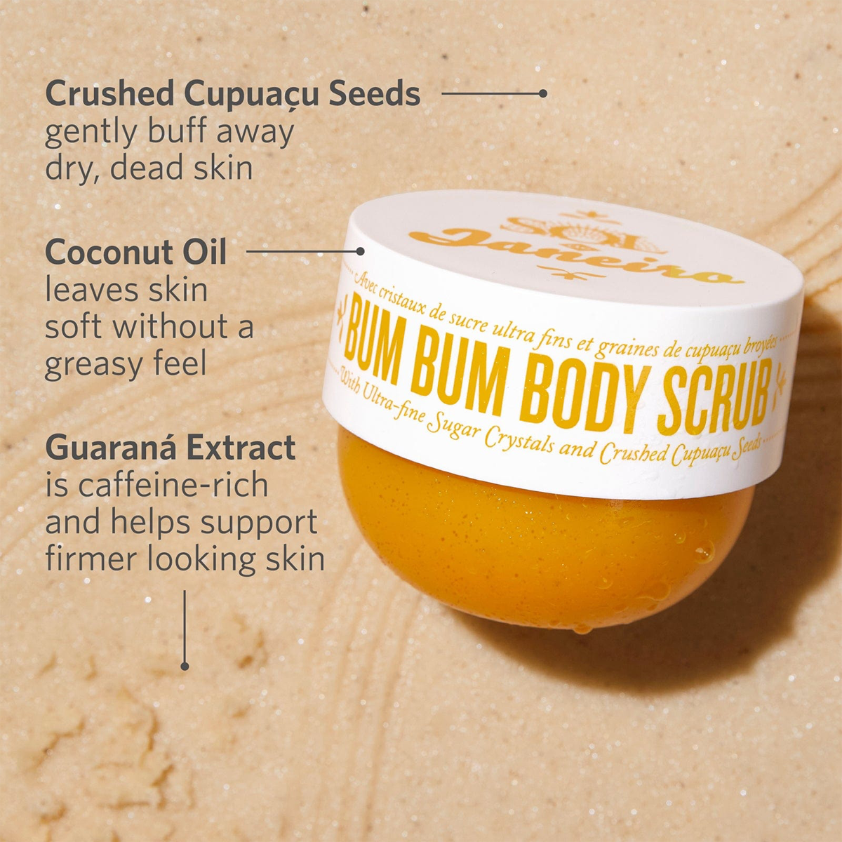 Sol de Janeiro - Bum Bum Body Scrub Fantastic Look Albania Tirana