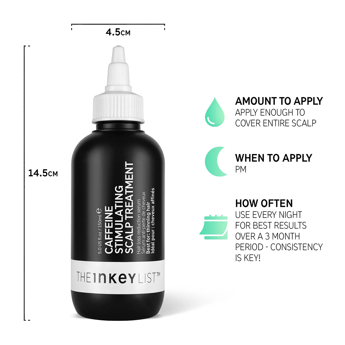 The INKEY List - Caffeine Stimulating Scalp Treatment Fantastic Look Albania Tirana