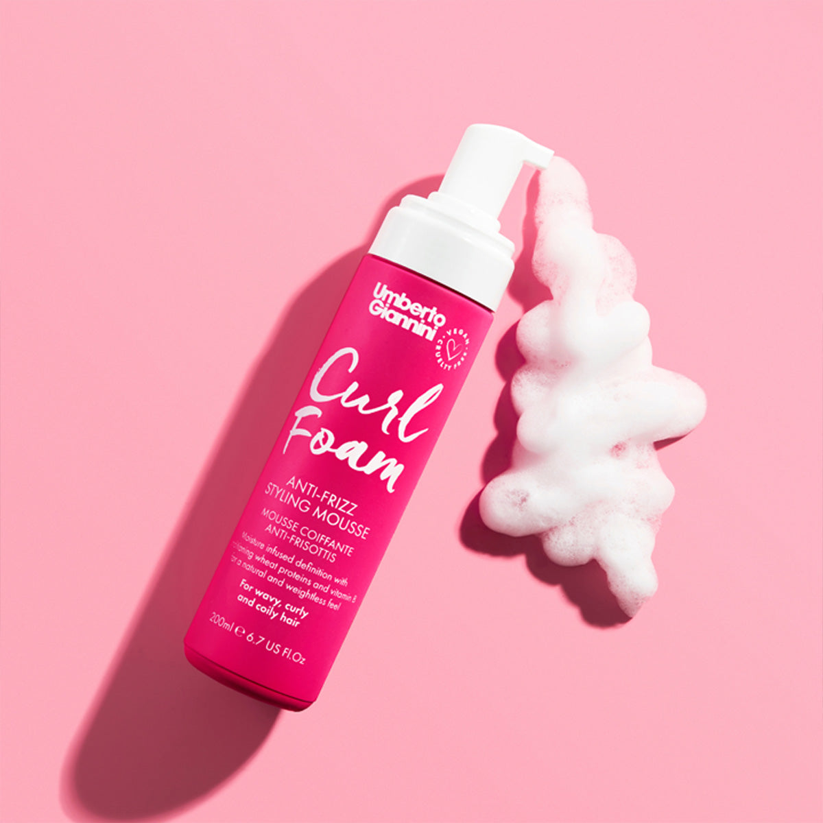 Umberto Giannini - Curl Foam Anti-Frizz Styling Mousse Fantastic Look Albania Tirana