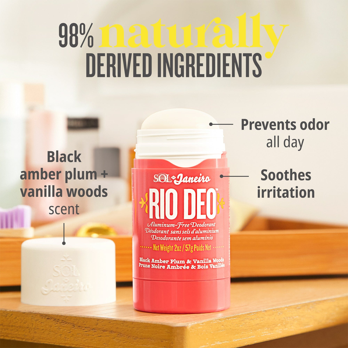 Sol de Janeiro - Rio Deo Aluminum-Free Deodorant Cheirosa 40 Fantastic Look Albania Tirana