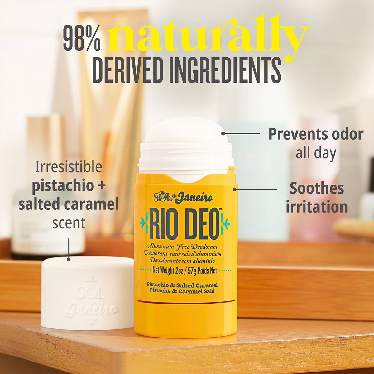Sol de Janeiro - Rio Deo Aluminum-Free Deodorant Cheirosa 62 Fantastic Look Albania Tirana