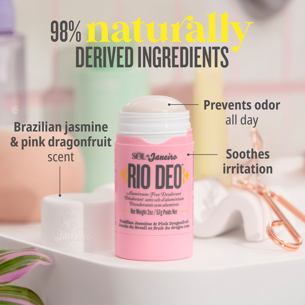 Sol de Janeiro - Rio Deo Aluminum-Free Deodorant Cheirosa 68 Fantastic Look Albania Tirana