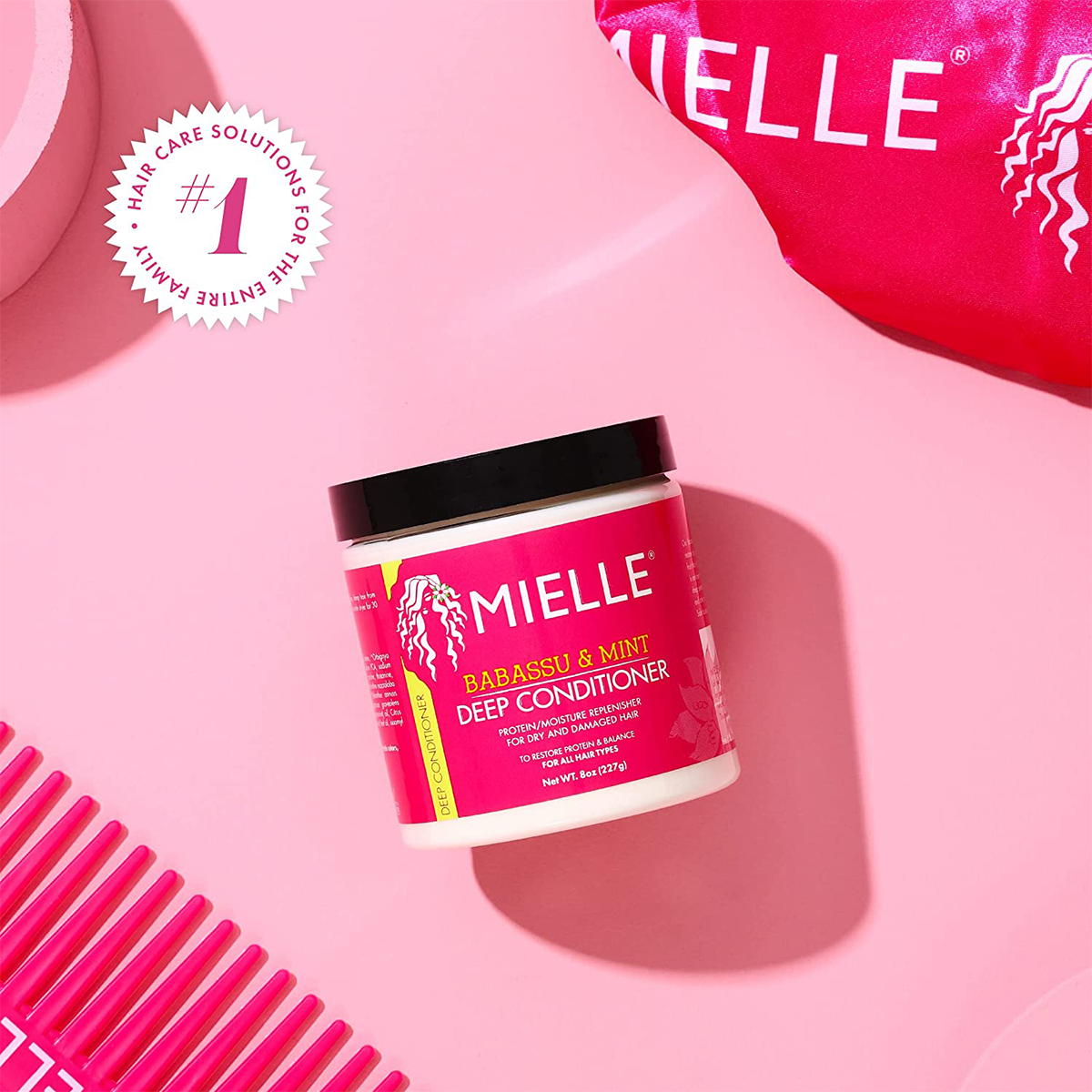 MIELLE - Babassu Oil & Mint Deep Conditioner    Fantastic Look Albania Tirana