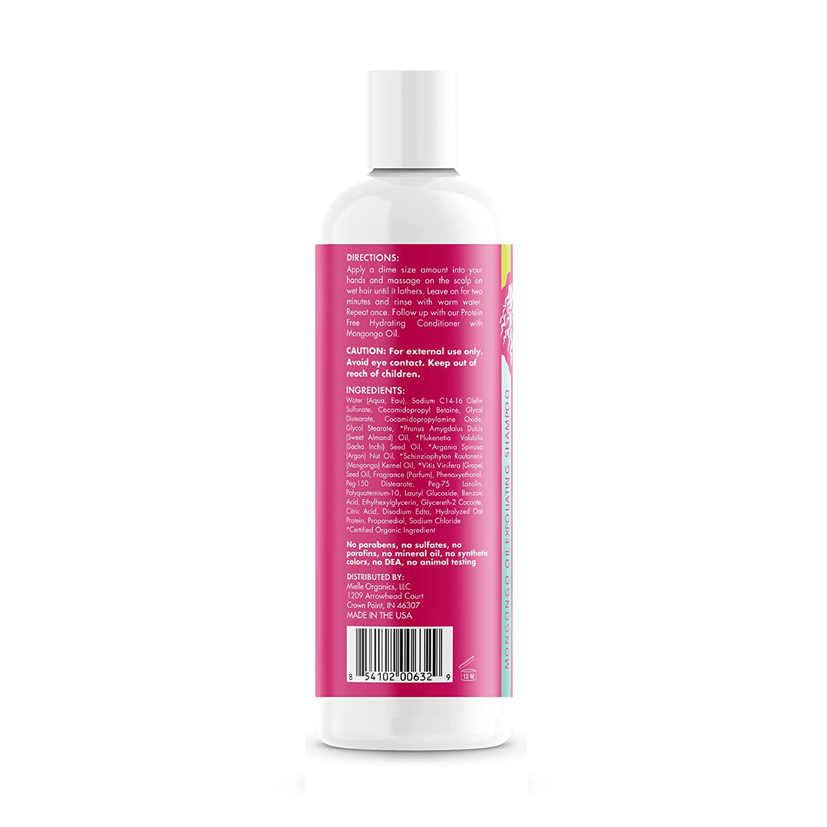 MIELLE - Mongongo Oil Exfoliating Shampoo    Fantastic Look Albania Tirana